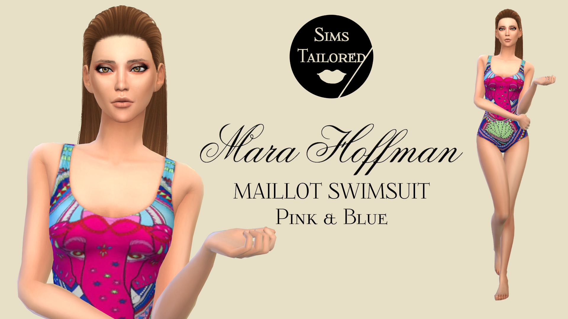 [SIMSTAILORED] Mara Hoffman Maillot (PinkBlue).jpg