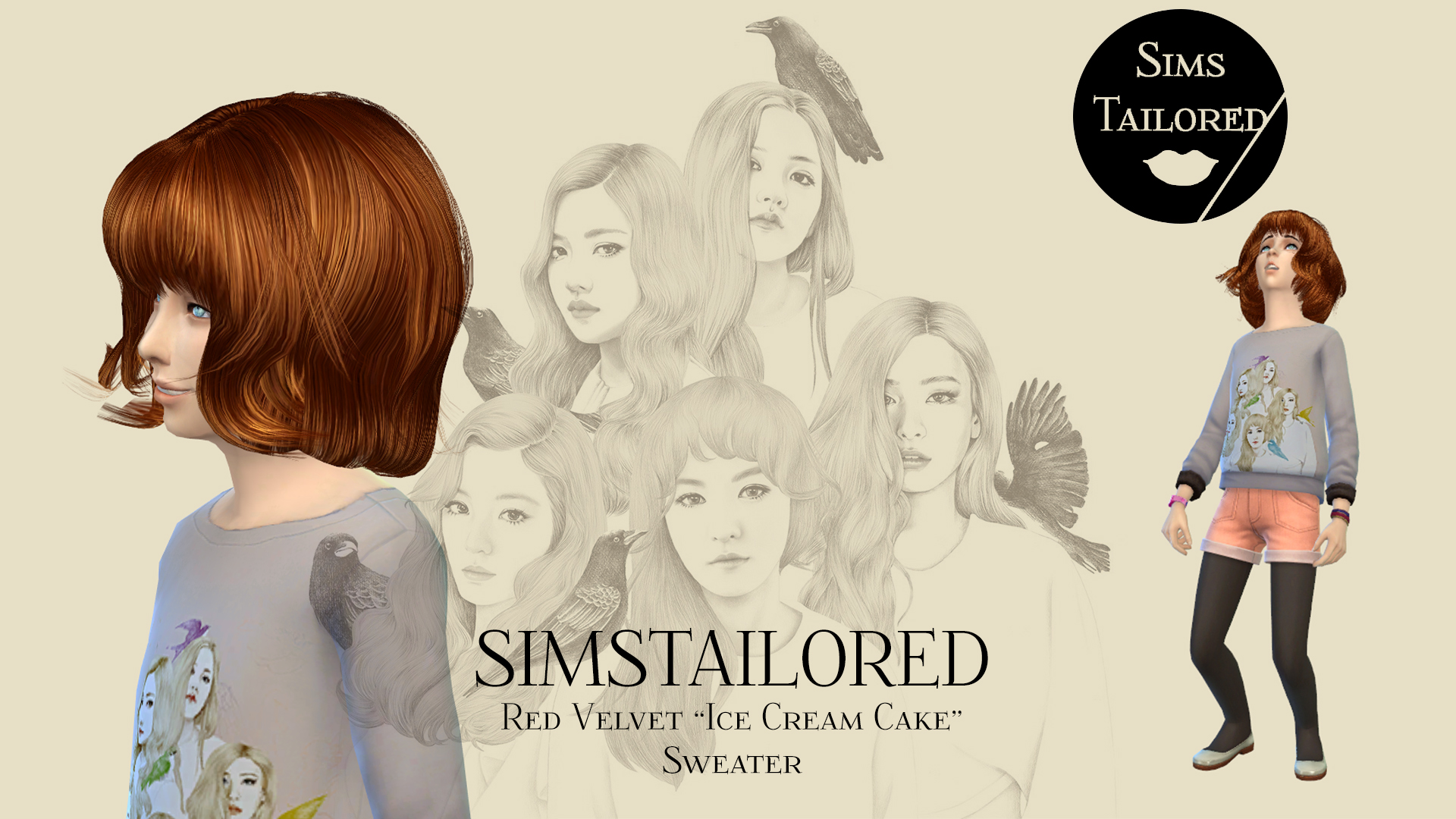 [SIMSTAILORED] Red Velvet Ice Cream Cake Sweater.jpg
